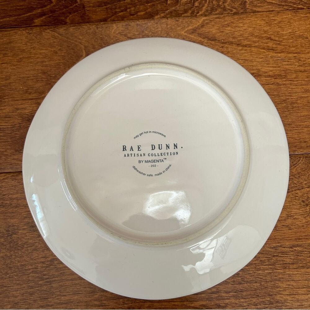 RAE DUNN Hocus Pocus Witch Plate - Picture 2 of 4